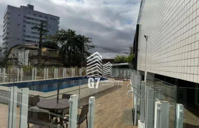 Apartamento com 2 suites à venda, 77 m² por r$ 550.000 - vila guilhermina - praia grande/sp