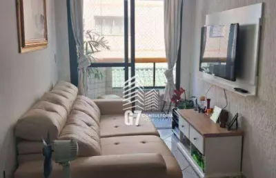 Apartamento à venda, 54 m² por r$ 290.000,00 - tupi - praia grande/sp