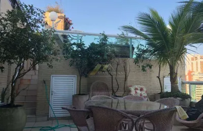 Linda cobertura, localização privilegiada - guilhermina/ praia grande