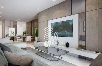 Apartamento à venda, 81 m² por r$ 681.492,00 - vila guilhermina - praia grande/sp
