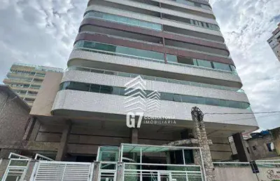 Apartamento com 4 dormitórios à venda, 354 m² por r$ 2.600.000,00 - vila guilhermina - praia grande/sp