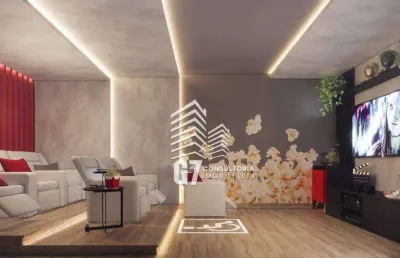 Apartamento com 3 dormitórios à venda, 104 m² por r$ 866.954 - aviação - praia grande/sp