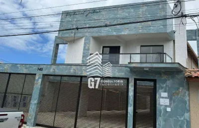 Sobrado com 2 dormitórios à venda por r$ 430.000 - jardim imperador - praia grande/sp