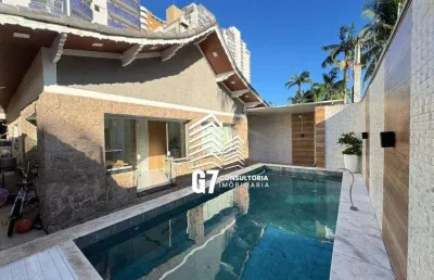 Vende-se casa de alto padrão a 200m da praia – canto do forte, praia grande/sp
