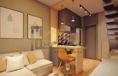 Apartamento à venda em curitiba-pr, novo mundo: 1 quarto, 2 salas, 1 banheiro, 30,01m² de área. aproveite!