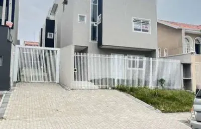 Venda de casa em condomínio de luxo no xaxim, curitiba-pr: 3 quartos, 1 suíte, 2 salas, 3 banheiros, 120,04 m²!