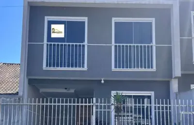 Casa à venda em curitiba-pr, cidade industrial: 3 quartos, sala, 2 banheiros, garagem e 75m² de área. aproveite!