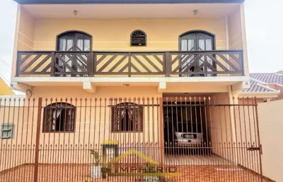 Imperdível oportunidade: casa à venda em curitiba-pr, bairro tatuquara, 4 quartos, 1 suíte, 2 salas, 4 vagas, 200m².