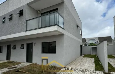 Impecável casa em condomínio à venda em curitiba-pr, boqueirão - 4 quartos, 1 suíte, 2 salas, 3 banheiros, 2 vagas de garagem, 126m²