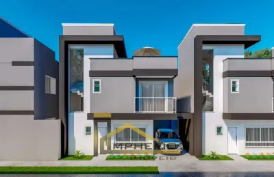 Imperdível oportunidade de adquirir uma sobrado de 3 quartos no portão, curitiba-pr, com suíte, sala ampla e garagem!