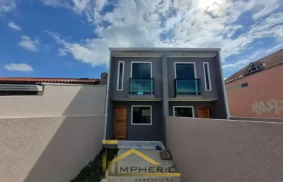 Casa à venda na cidade industrial, curitiba-pr: 2 quartos, 1 sala, 2 banheiros, 1 vaga de garagem, 70m² de área.