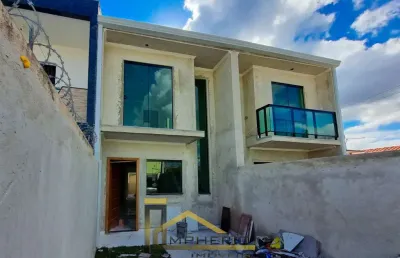 Imperdível oportunidade: casa à venda em curitiba - pr, campo de santana! 3 quartos, 1 sala, 2 banheiros, 1 vaga, 82m².