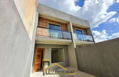 Imperdível! casa à venda em curitiba-pr, tatuquara: 3 quartos, 1 sala, 2 banheiros, 74,00m².