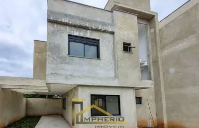 Imperdível oportunidade: casa em condomínio à venda em curitiba-pr, no bairro uberaba, com 3 quartos, 1 suíte, 3 salas, 1 banheiro, 2 vagas de garagem e 120,00 m² de área.