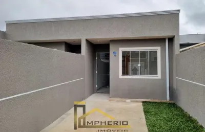 Imperdível casa à venda em curitiba-pr, campo de santana! 2 quartos, 1 sala, 1 banheiro, 43m². confira já!