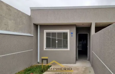 Imperdível casa à venda em curitiba-pr, campo de santana! 2 quartos, 1 sala, 1 banheiro, 43m². confira já!