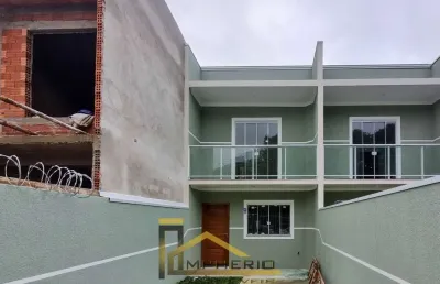 Casa à venda em curitiba-pr, bairro tatuquara: 2 quartos, 1 sala, 1 banheiro, 1 vaga. agende sua visita hoje!