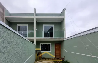 Imperdível oportunidade: casa à venda em curitiba-pr, bairro campo de santana, 2 quartos, 1 sala, 1 banheiro, 1 vaga, 82m².