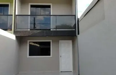 Casa com 3 quartos à venda na rua professor milton vianna, 30, sítio cercado, curitiba por r$ 430.000