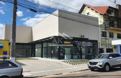 Sala comercial com mezanino à venda no centro de picada café, na serra gaúcha