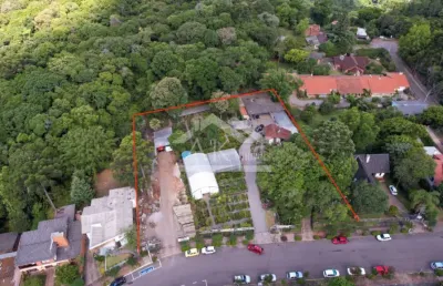 Amplo terreno à venda com potencial comercial no centro da cidade de nova petrópolis, na serra gaúcha