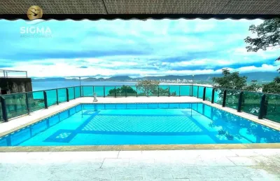 Casa à venda, 622 m² por r$ 6.500.000,00 - península - guarujá/sp