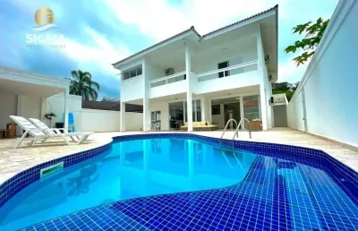 Casa com 6 suítes à venda, 420 m² por r$ 2.900.000 - jardim acapulco - guarujá/sp.