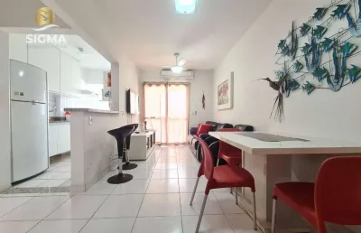 Apartamento com 2 dormitórios à venda, 80 m² por r$ 580.000,00 - pitangueiras - guarujá/sp