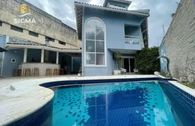Casa à venda, 372 m² por r$ 1.400.000,00 - enseada - guarujá/sp