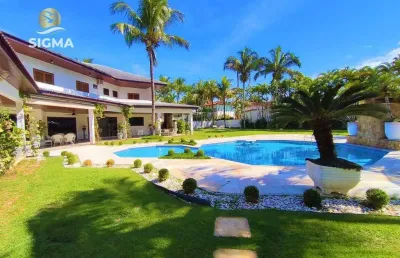 Casa com 6 suítes à venda, 1200 m² por r$ 5.800.000 - jardim acapulco - guarujá/sp