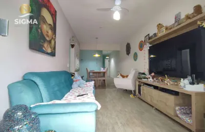 Apartamento à venda, 75 m² por r$ 530.000,00 - tombo - guarujá/sp