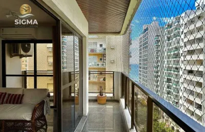 Apartamento com 3 quartos sendo 1 suíte à venda, praia das pitangueiras, guarujá.