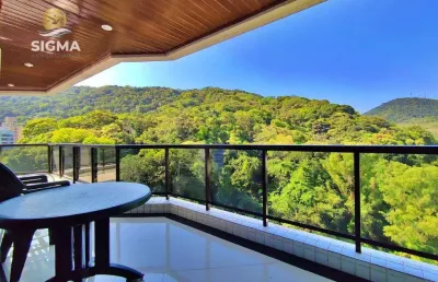 Perto da praia: apartamento com 4 suítes - condomínio com piscina - 2 vagas - pitangueiras - guarujá/sp.