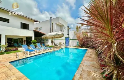 Casa em condomínio fechado com 6 quartos à venda na Avenida Milton Mussa Gaze, Jardim Acapulco, Guarujá