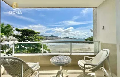 Frente mar - apartamento à venda na praia das astúrias - guarujá/sp.