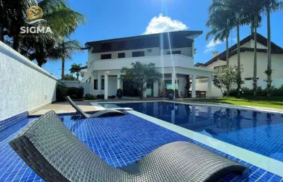 Casa à venda, 420 m² por r$ 3.950.000,00 - jardim acapulco - guarujá/sp