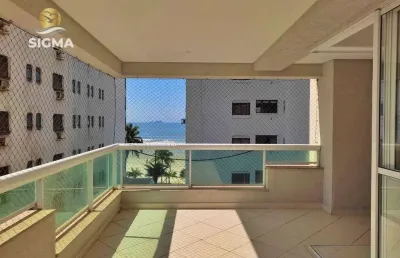 Vista mar - apartamento com 3 suítes à venda, 150 m² - jardim astúrias - guarujá/sp
