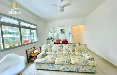 Apartamento com 2 dormitórios à venda, 80 m² por r$ 470.000,00 - jardim astúrias - guarujá/sp
