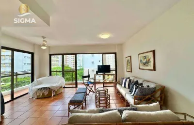 Apartamento com 3 dormitórios à venda, 109 m² por r$ 700.000,00 - pitangueiras - guarujá/sp