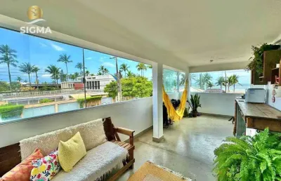 Casa com 7 quartos à venda, vista para o mar,  praia da enseada, guarujá/sp