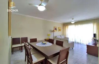 Apartamento com 3 dormitórios à venda, 110 m² por r$ 525.000,00 - pitangueiras - guarujá/sp