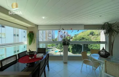 Vista mar - apartamento à venda com 3 suítes - condomínio com piscina e churrasqueira - 2 vagas - jardim astúrias - guarujá/sp