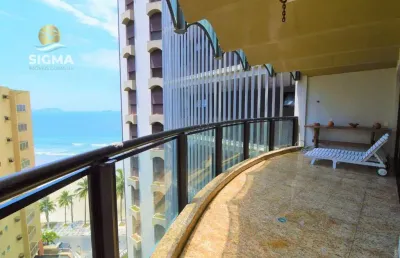 Apartamento à venda com 3 suítes - condomínio com lazer - 2 vagas - jardim astúrias - guarujá/sp