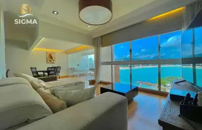Frente mar - apartamento à venda com 2 dormitórios - condomínio com lazer - 1 vaga - jardim astúrias - guarujá/sp