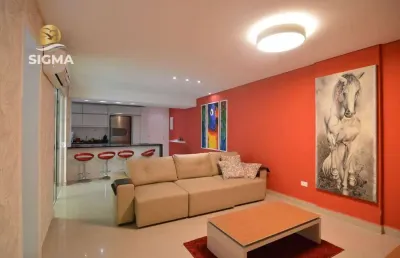 Apartamento com 3 suítes - condomínio com lazer - 2 vagas - pitangueiras - guarujá/sp.
