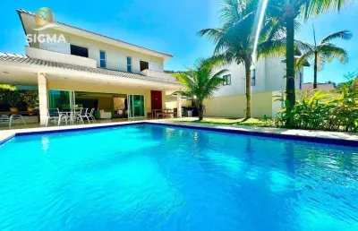 Casa com 5 dormitórios à venda, 370 m² por r$ 2.300.000,00 - pernambuco i - guarujá/sp