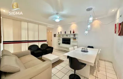 Apartamento com 4 dormitórios à venda, 112 m² por r$ 530.000,00 - pitangueiras - guarujá/sp