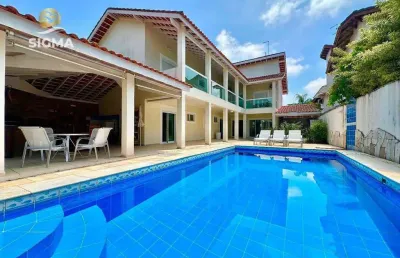 Casa à venda no pernambuco em guarujá | alfa imóveis