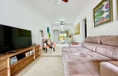 Apartamento com 2 dormitórios à venda, 110 m² por r$ 600.000,00 - pitangueiras - guarujá/sp
