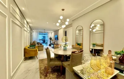 Apartamento com 3 dormitórios à venda, 113 m² por r$ 750.000,00 - pitangueiras - guarujá/sp